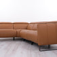 GENOA LEATHER CORNER SUITE WITH ELECTRIC RECLINING