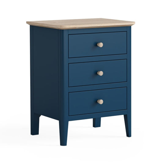 TOULOUSE BEDSIDE LOCKER  NAVY