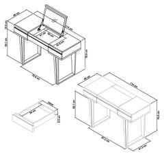 MUNICH DRESSING TABLE