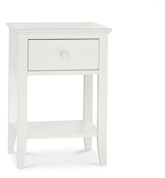 ASHBY WHITE 1 DRAWER NIGHTSTAND