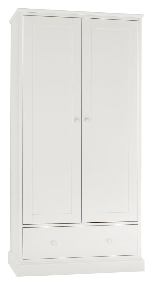 ASHBY WHITE DOUBLE WARDROBE