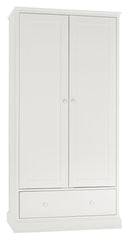 ASHBY WHITE DOUBLE WARDROBE