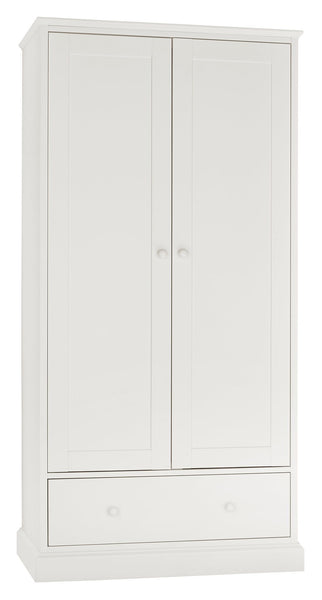 ASHBY WHITE DOUBLE WARDROBE