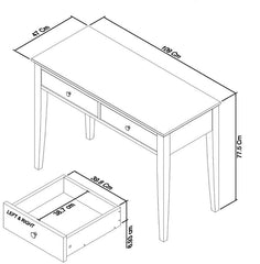 ASHBY COTTON DRESSING TABLE