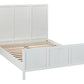 LLOYD SUPERKING BEDSTEAD WHITE RATTAN