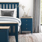 TOULOUSE 5FT SLATTED BED NAVY