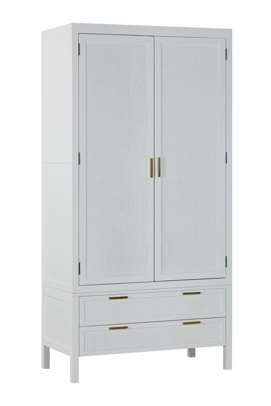 LLOYD WARDROBE WHITE RATTAN