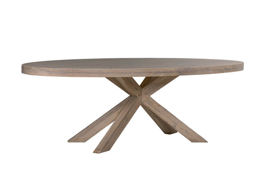 SANTORINI 190CM OVAL DINING TABLE