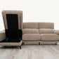 SANTANDER LARGE SOFA LEFT SIDE CHAISE WITH DUAL SLIDE SEATS