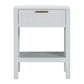 LLOYD 1 DRAWER LOCKER WHITE RATTAN