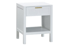 LLOYD 1 DRAWER LOCKER WHITE RATTAN