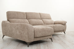 SANTANDER LARGE SOFA LEFT SIDE CHAISE WITH DUAL SLIDE SEATS