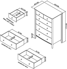 GUIA 4+2 DRAWER CHEST