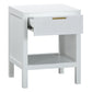 LLOYD 1 DRAWER LOCKER WHITE RATTAN