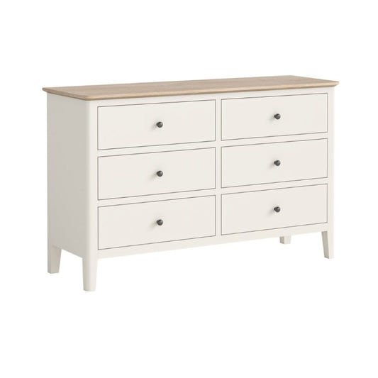 TOULOUSE 6 DRAWER CHEST COCONUT MILK