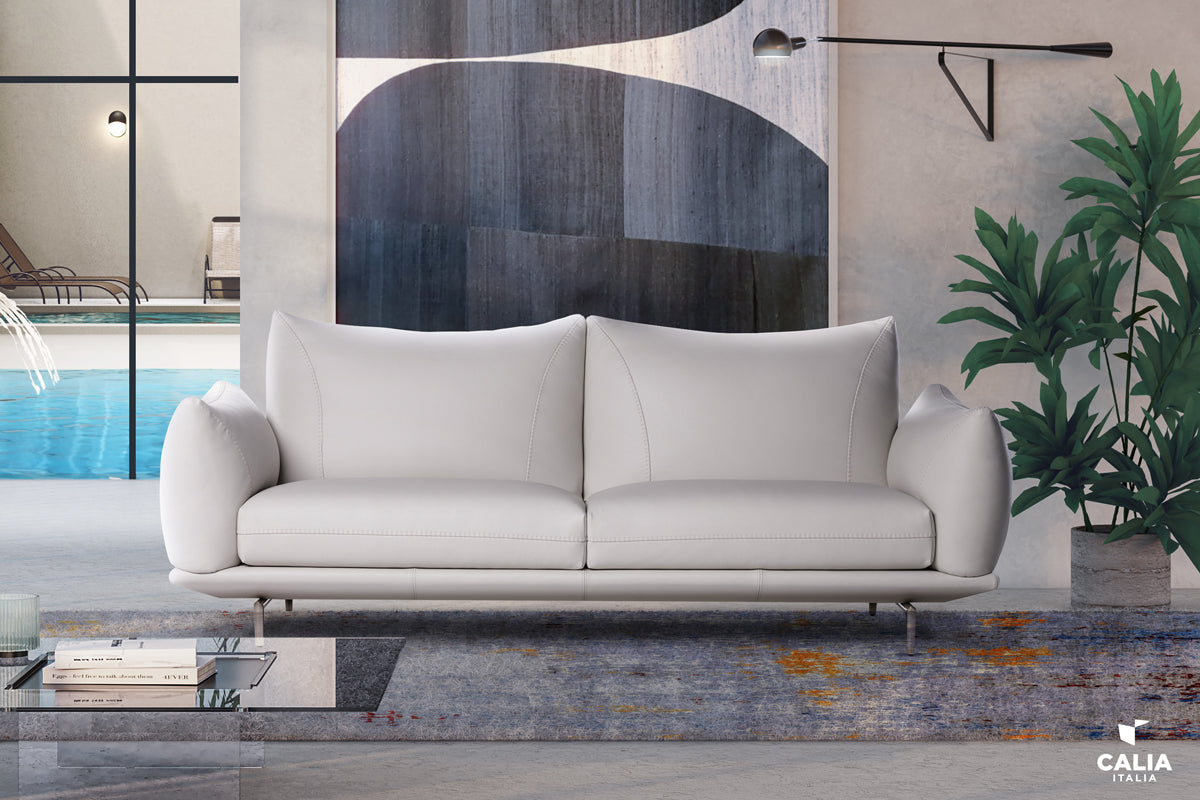 DRAGEES 245CM SOFA ITALIAN LEATHER