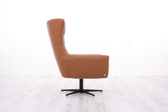 JACOB LEATHER SWIVEL CHAIR