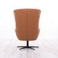 JACOB LEATHER SWIVEL CHAIR