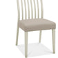 RIGA LOW SLAT DINING CHAIR - GREY BONDED LEATHER