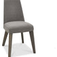 BENNETT UPHOLSTERED CHAIR - SMOKE GREY FABRIC