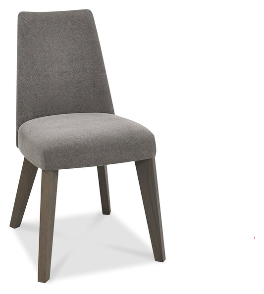 BENNETT UPHOLSTERED CHAIR - SMOKE GREY FABRIC