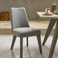 BENNETT UPHOLSTERED CHAIR - SMOKE GREY FABRIC