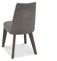 BENNETT UPHOLSTERED CHAIR - SMOKE GREY FABRIC