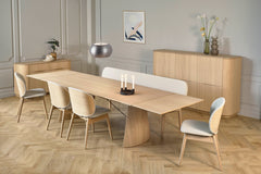 COLLUM 240CM OAK DINING TABLE