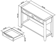 LEONA CONSOLE TABLE