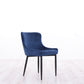 DANNY DINING CHAIR NAVY VELVET