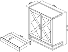 NEWTON DRINKS CABINET