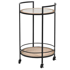 RATTAN TROLLEY