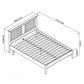 RHODES 150CM BEDSTEAD