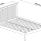 ODIN 150CM LOW FOOT BEDSTEAD