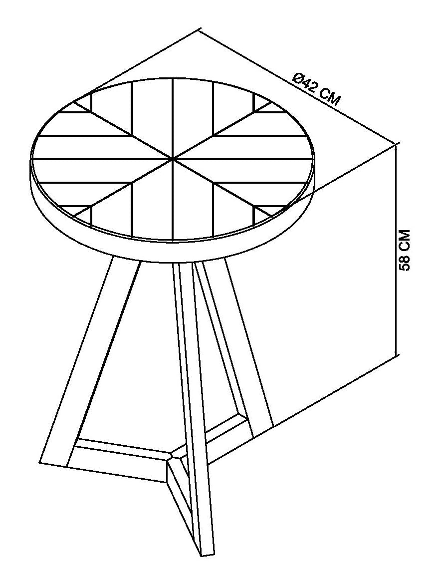 MARLAY LAMP TABLE