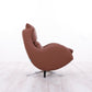 LENNY LEATHER SWIVEL CHAIR