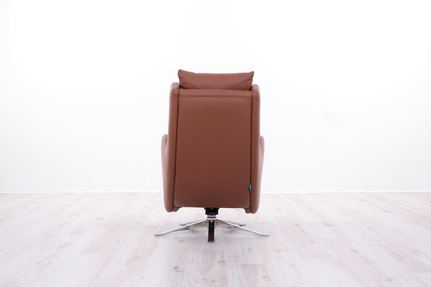 LENNY LEATHER SWIVEL CHAIR