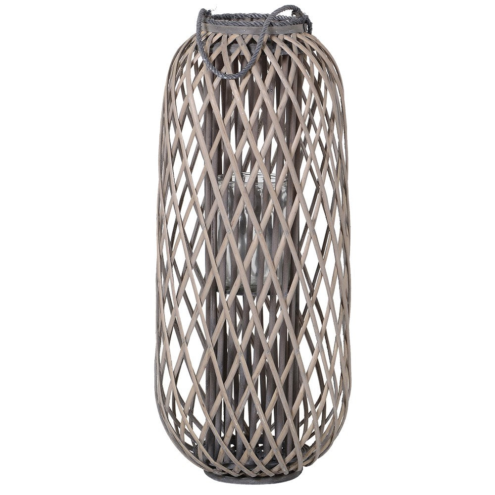 WILLOW  LARGE GREY LANTERN