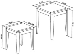 LEONA NEST OF TABLES