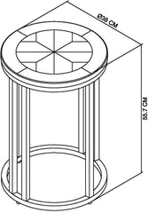 WARNER SIDE TABLE