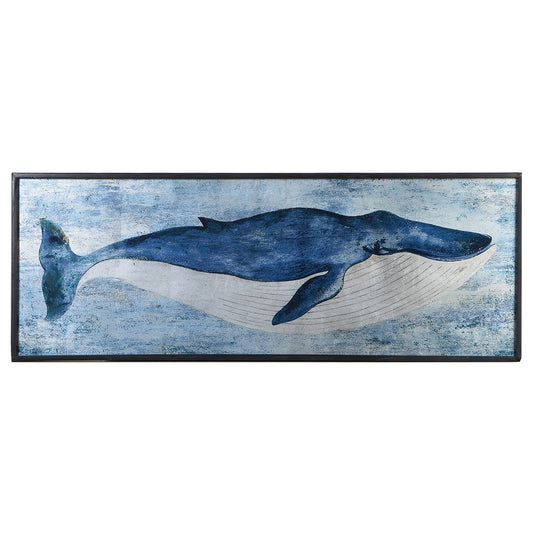 FIN WHALE FRAMED PICTURE