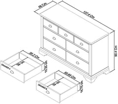 RHODES 3+4 DRAWER CHEST