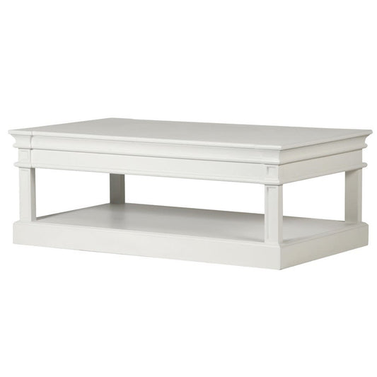 FAYENCE COFFEE WHITE TABLE