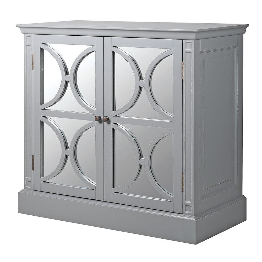 FAYENCE 2 DOOR GREY SIDEBOARD